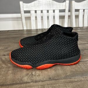 Nike Air Jordan Future Premium Shoe 
Black Infrared Sz 8